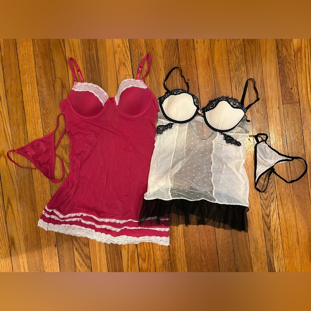 Bundle of 2 Rampage lingerie sets